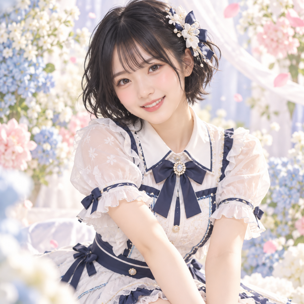 青木 日菜子のプロフィール用・非公式イメージイラスト