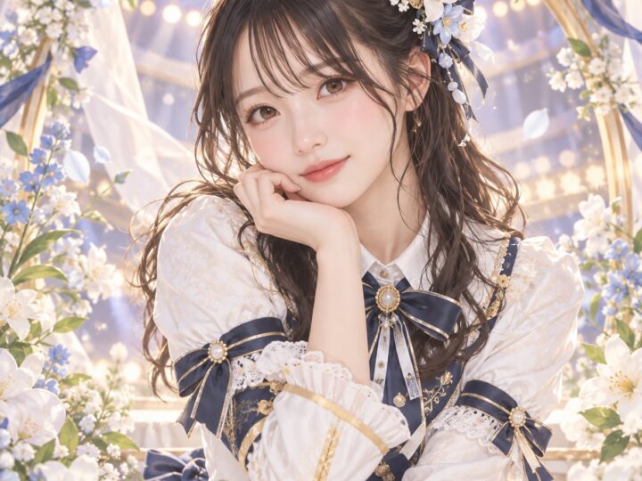 飯田ゆらの紹介用・非公式AIイメージイラスト