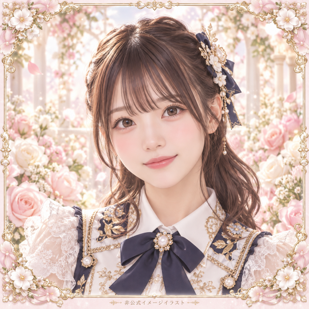 髙橋 彩音の紹介用・非公式AIイメージイラスト