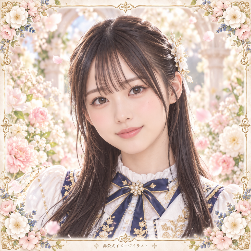 髙橋未来虹の紹介用・非公式AIイメージイラスト