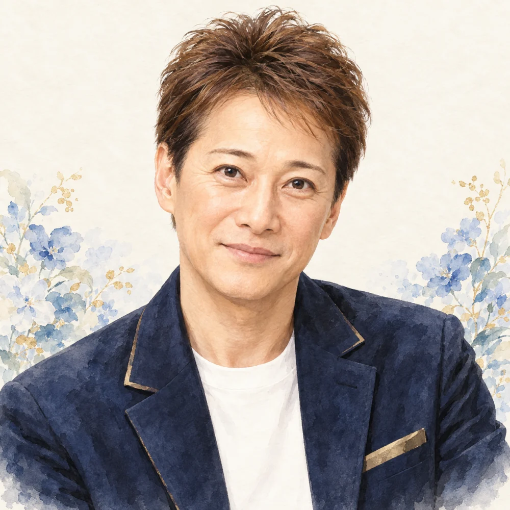 中居正広をイメージした非公式イラスト