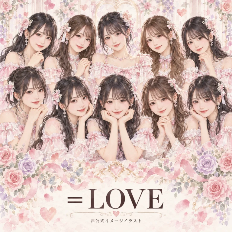 ＝LOVE（イコールラブ）をイメージした非公式イラスト
