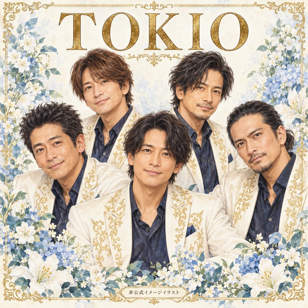 TOKIOをイメージしたAI生成の非公式イラスト