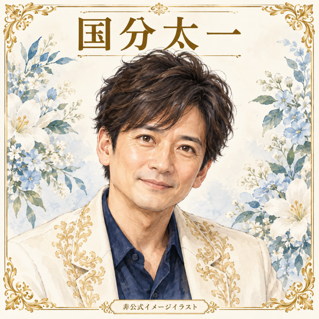 国分太一をイメージしたAI生成の非公式イラスト