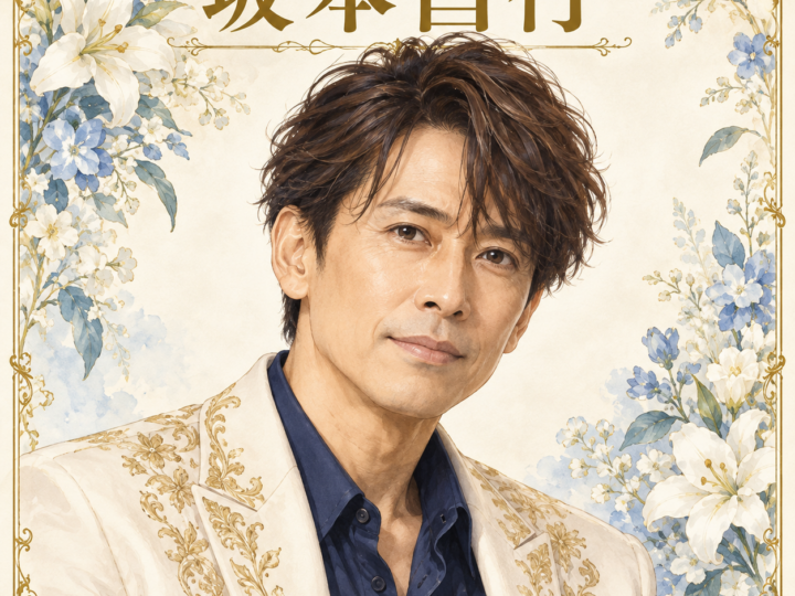 坂本昌行をイメージしたAI生成の非公式イラスト