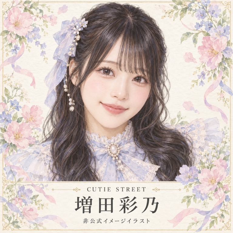 増田彩乃の非公式イメージイラスト