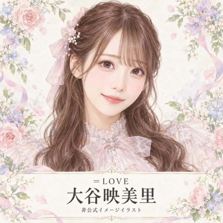 大谷映美里の非公式イメージイラスト