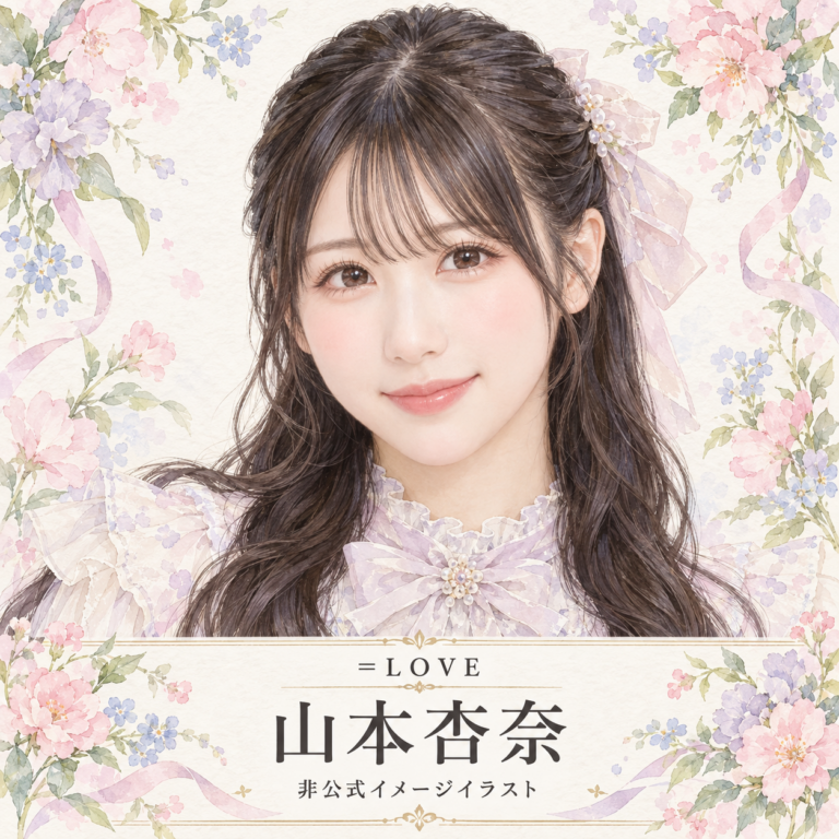 山本杏奈の非公式イメージイラスト