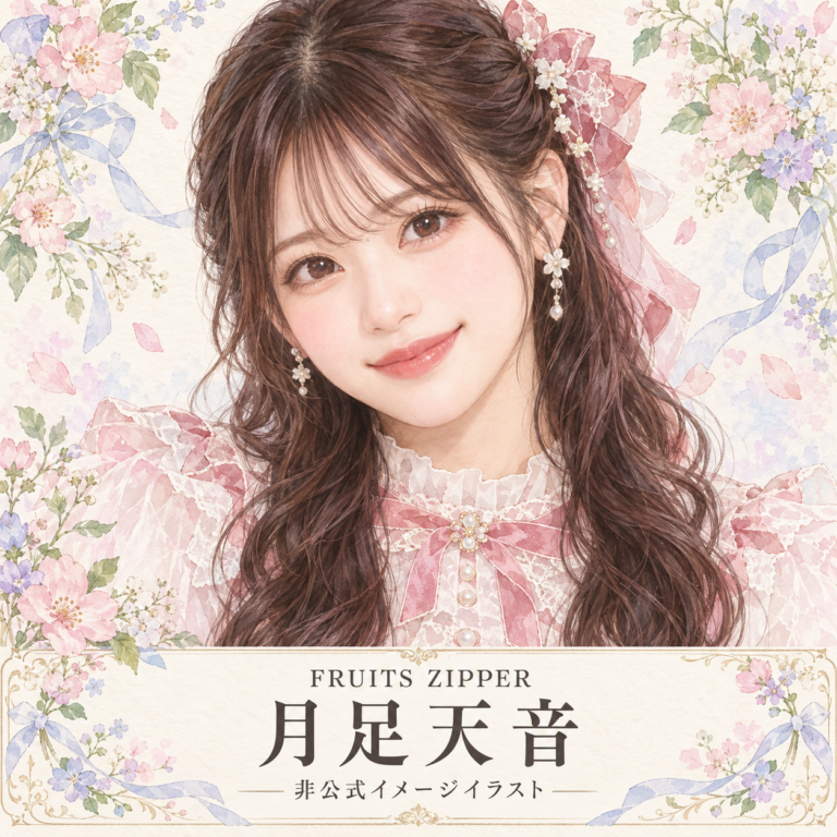 月足天音の非公式イメージイラスト