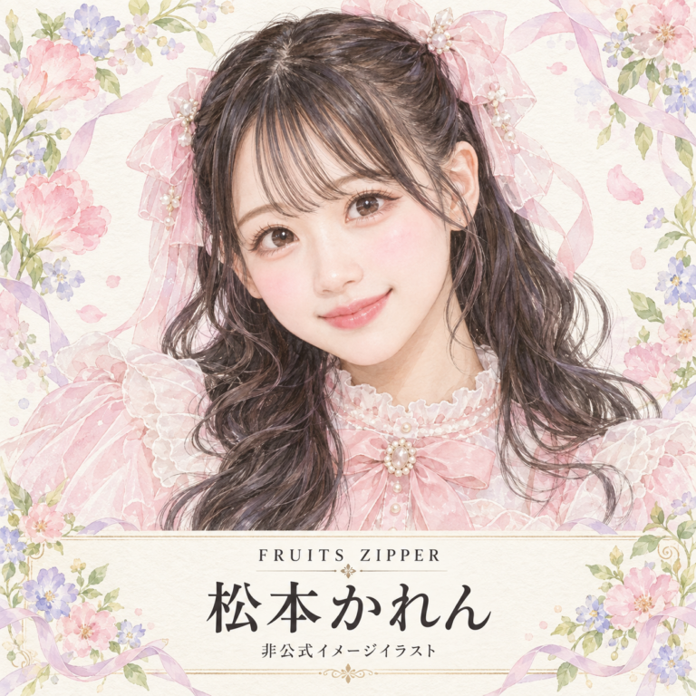 松本かれんの非公式イメージイラスト