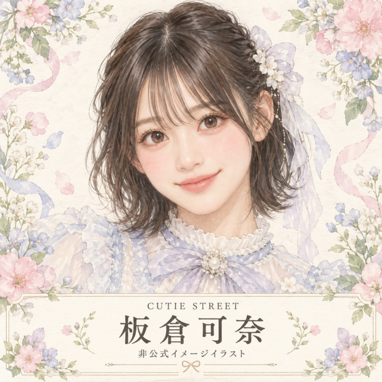 板倉可奈の非公式イメージイラスト