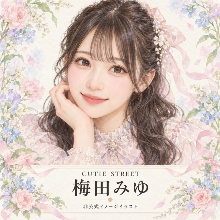 梅田みゆの非公式イメージイラスト