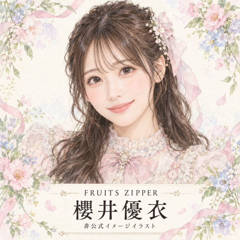 櫻井優衣の非公式イメージイラスト