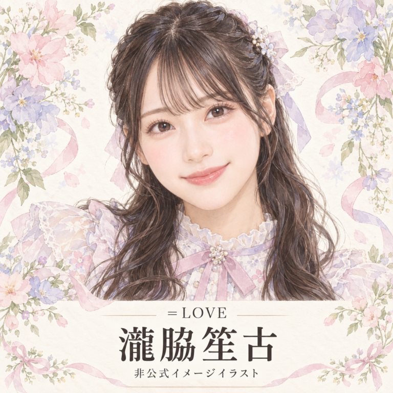 瀧脇笙古の非公式イメージイラスト