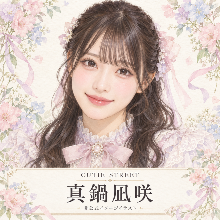 真鍋凪咲の非公式イメージイラスト
