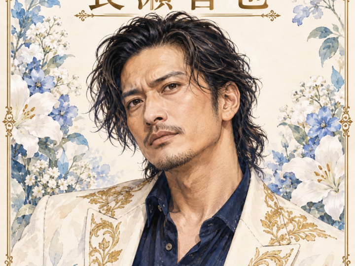長瀬智也をイメージしたAI生成の非公式イラスト
