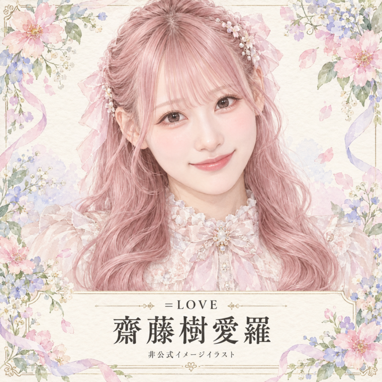 齋藤樹愛羅の非公式イメージイラスト
